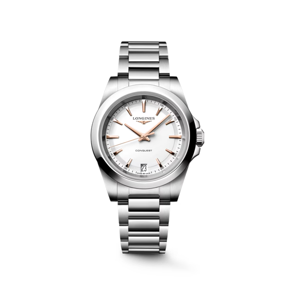 Reloj Longines Mujer Conquest in Acero L34604186 - L34604186